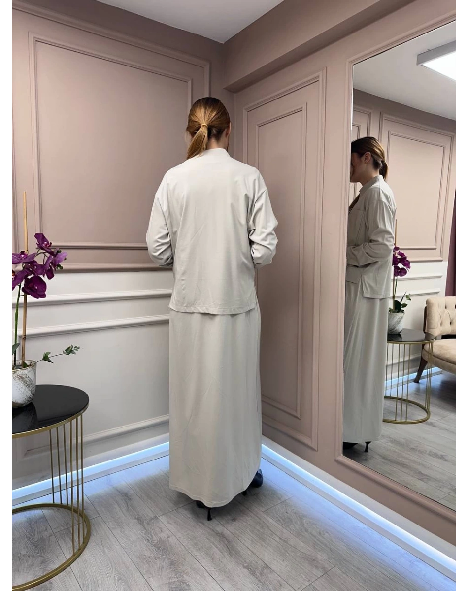 Ceremony 5976 Taş Bomber Ceketli Elbise