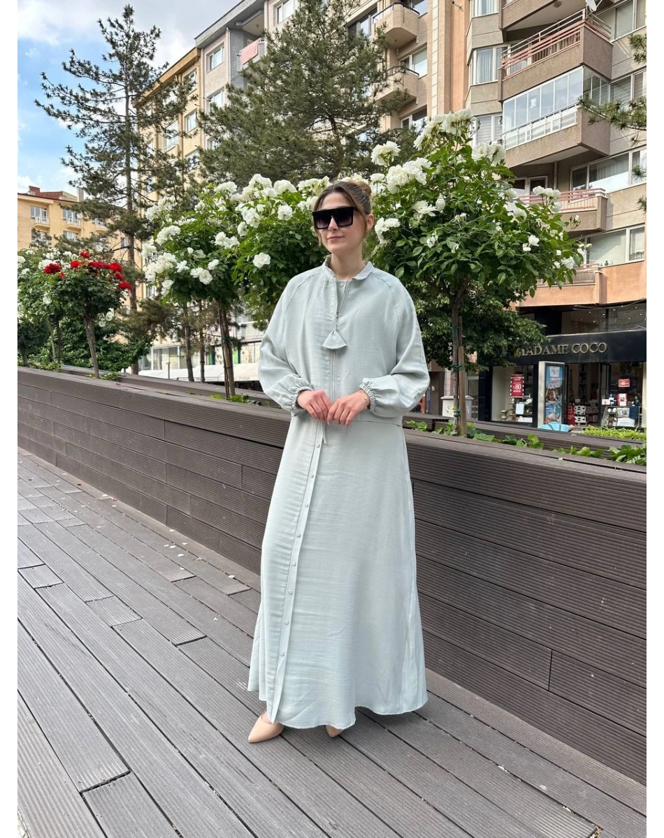 Ceremony 5990 Çağla Ceketli Elbise