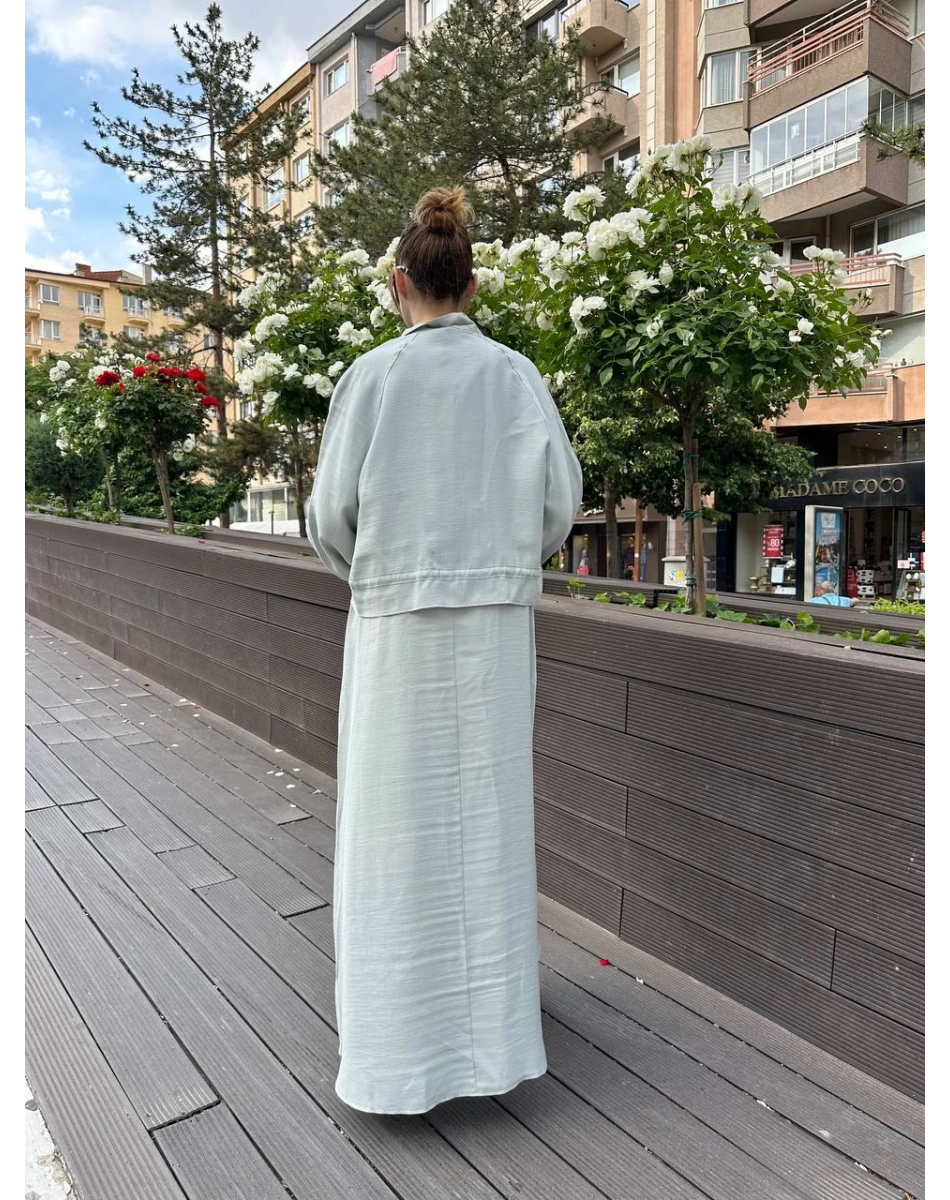 Ceremony 5990 Çağla Ceketli Elbise