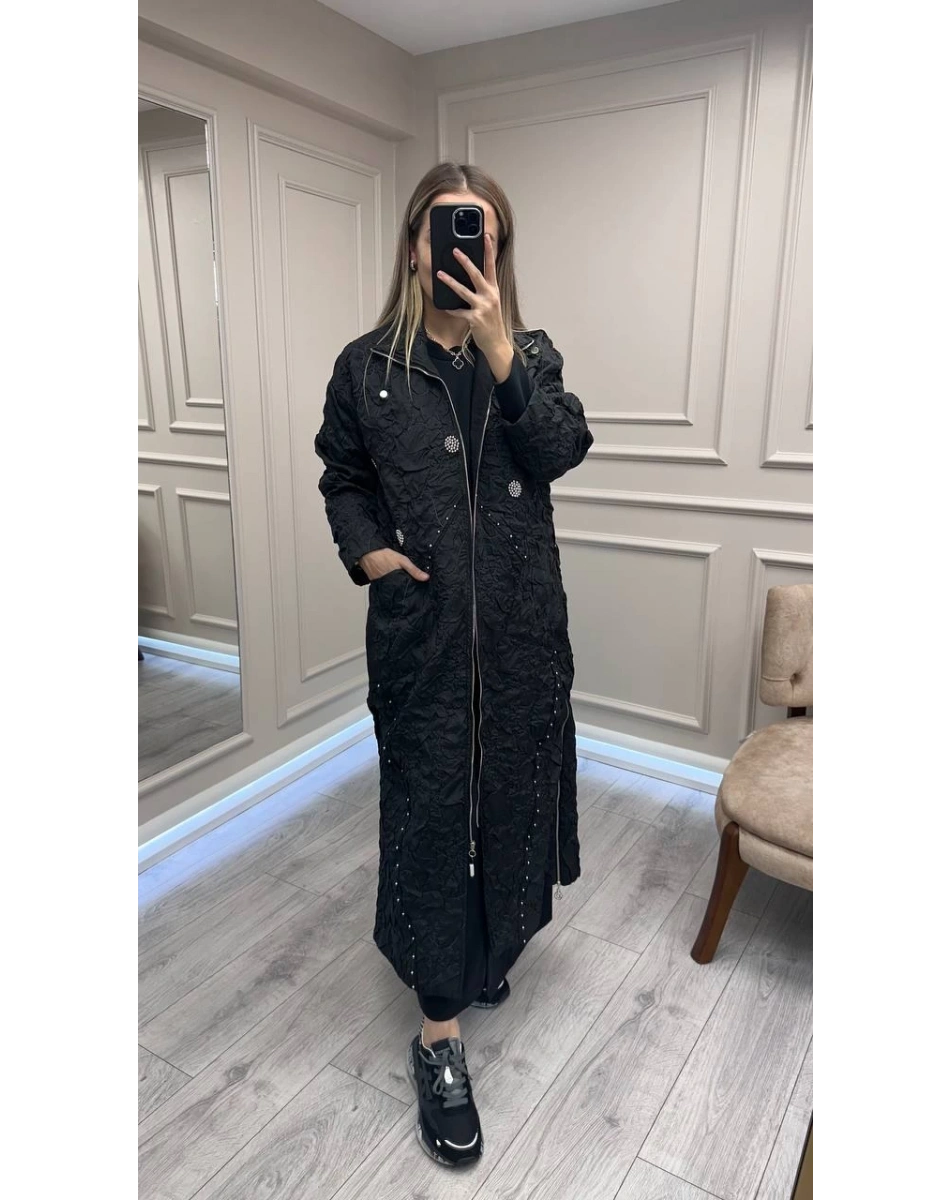 Ceremony 6895 Siyah Torba Cepli Kap