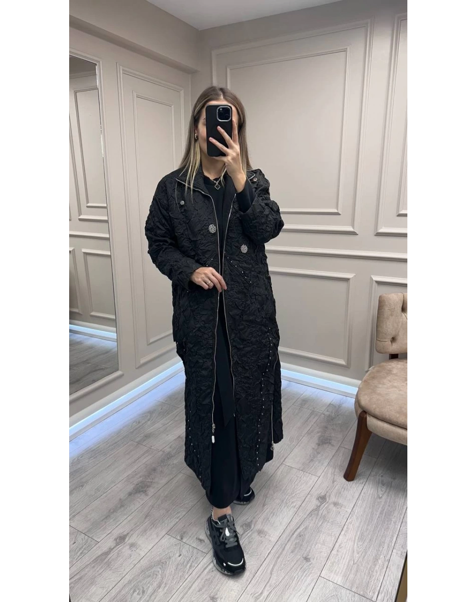 Ceremony 6895 Siyah Torba Cepli Kap