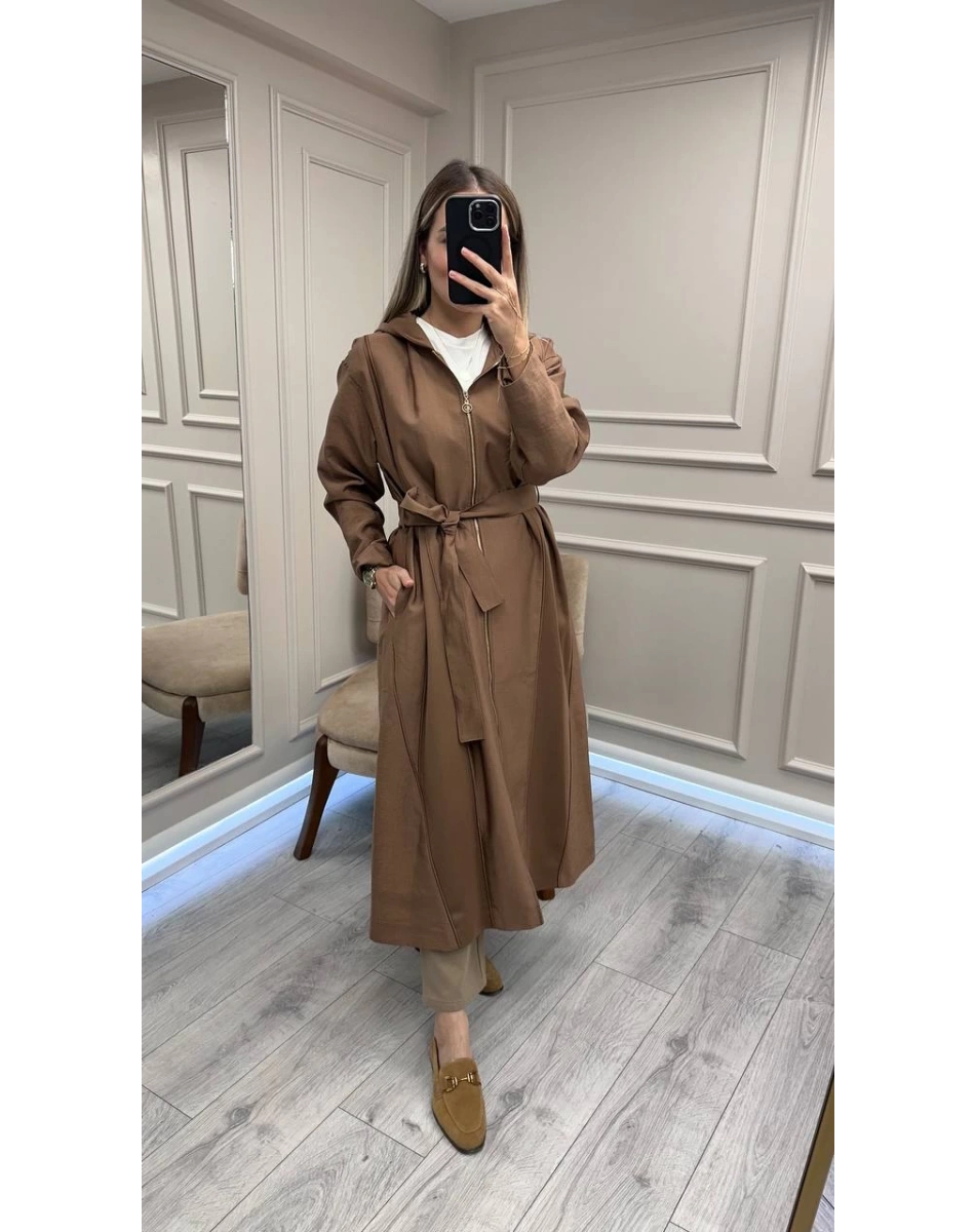 Ceremony 6897 Camel Biye Detaylı Kap