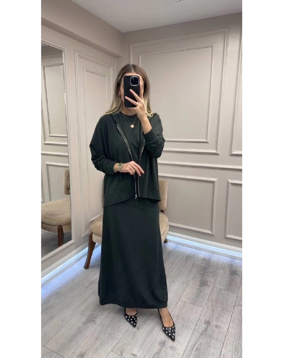 Ceremony 6954 Haki Üçlü Takım