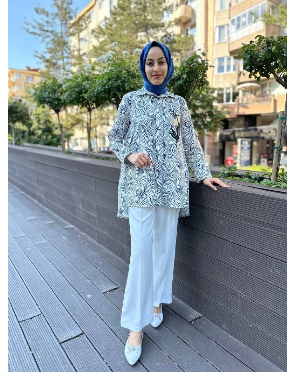 Cloche CL3391 Ekru Bella Pantolon