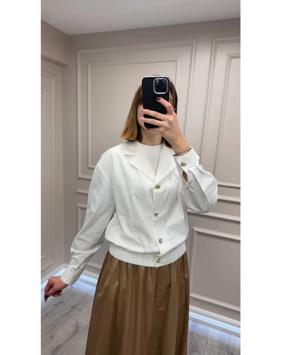 Exquise E25K05105002 Kemik Romina Ceket