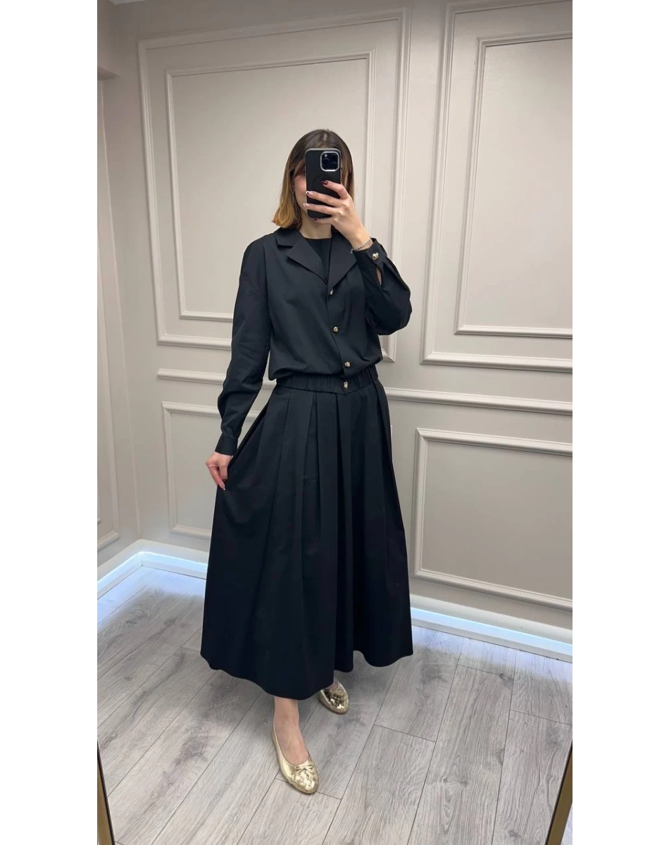 Exquise E25K05105002 Siyah Romina Ceket