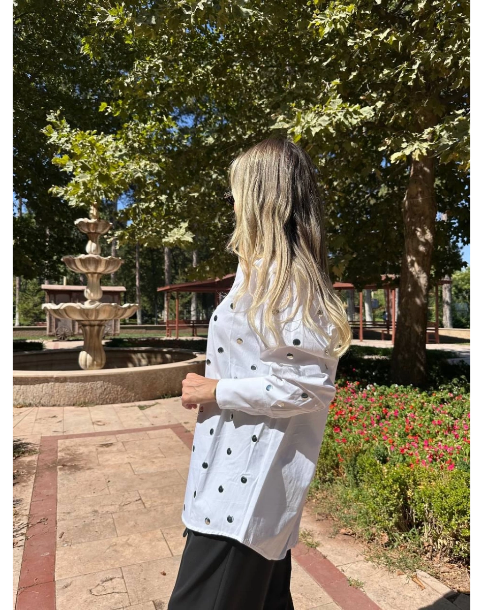 Exquise E25K05108003 Ekru Murphy Gömlek