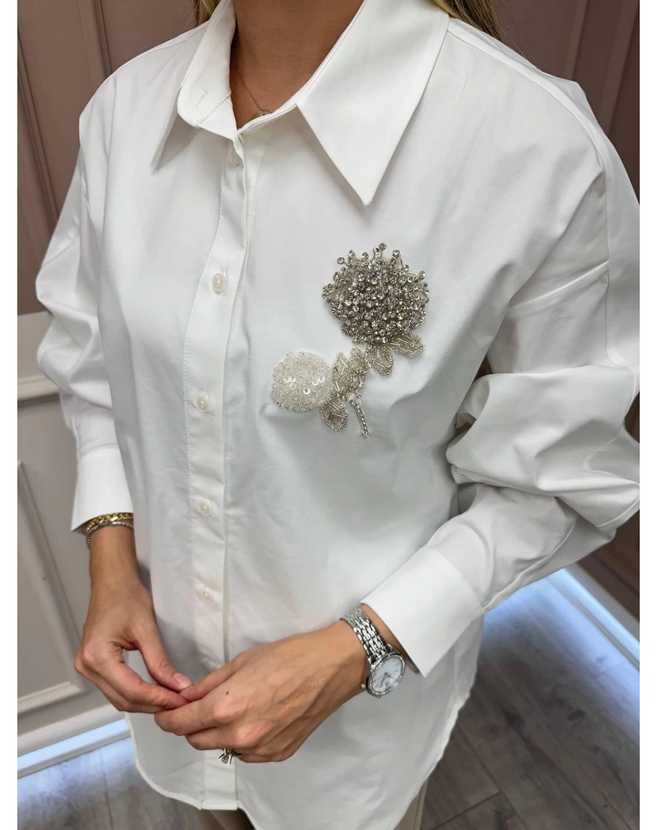 Exquise E25K05108025 Kemik Jaelyn Gömlek