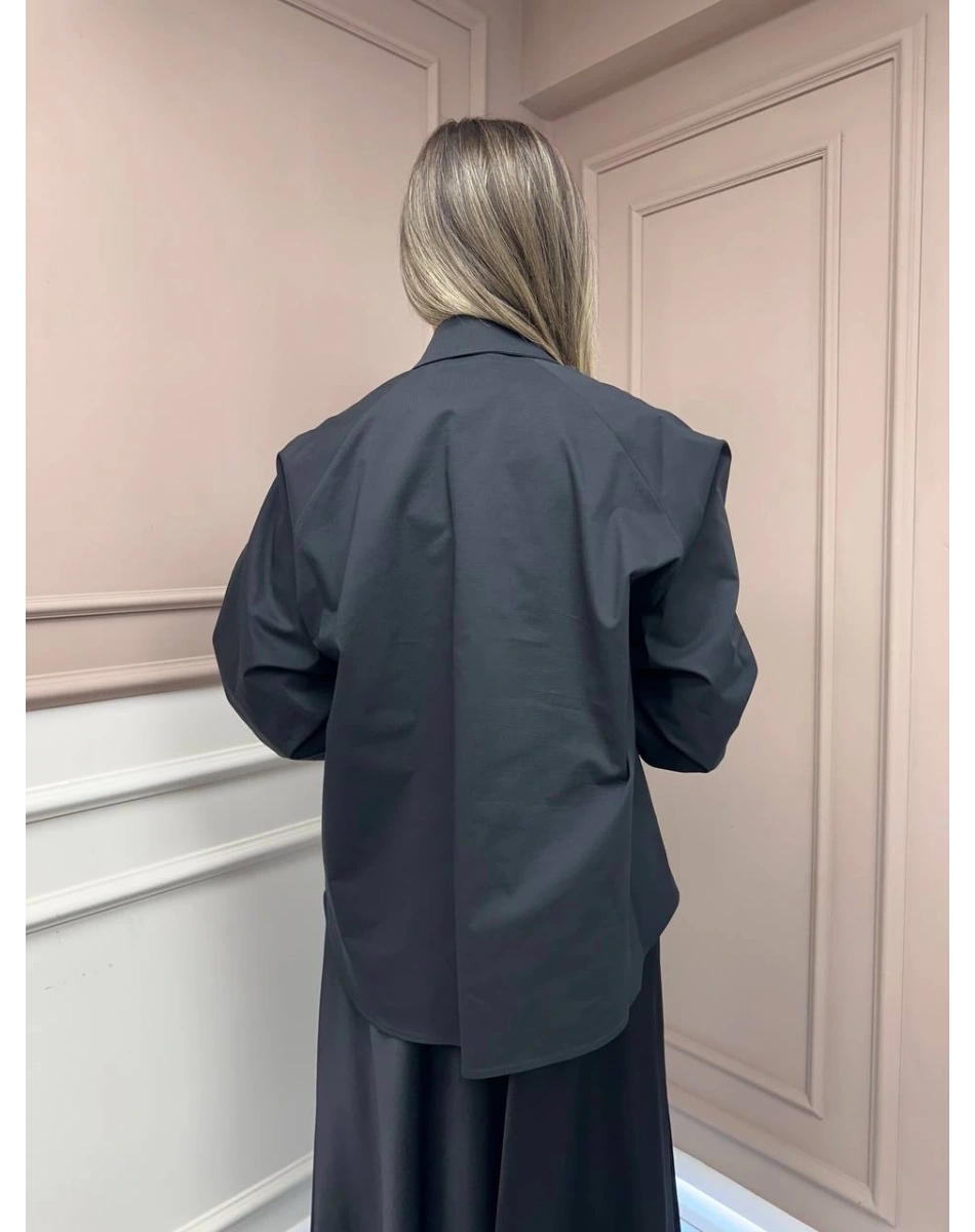 Exquise E25K05108025 Siyah Jaelyn Gömlek