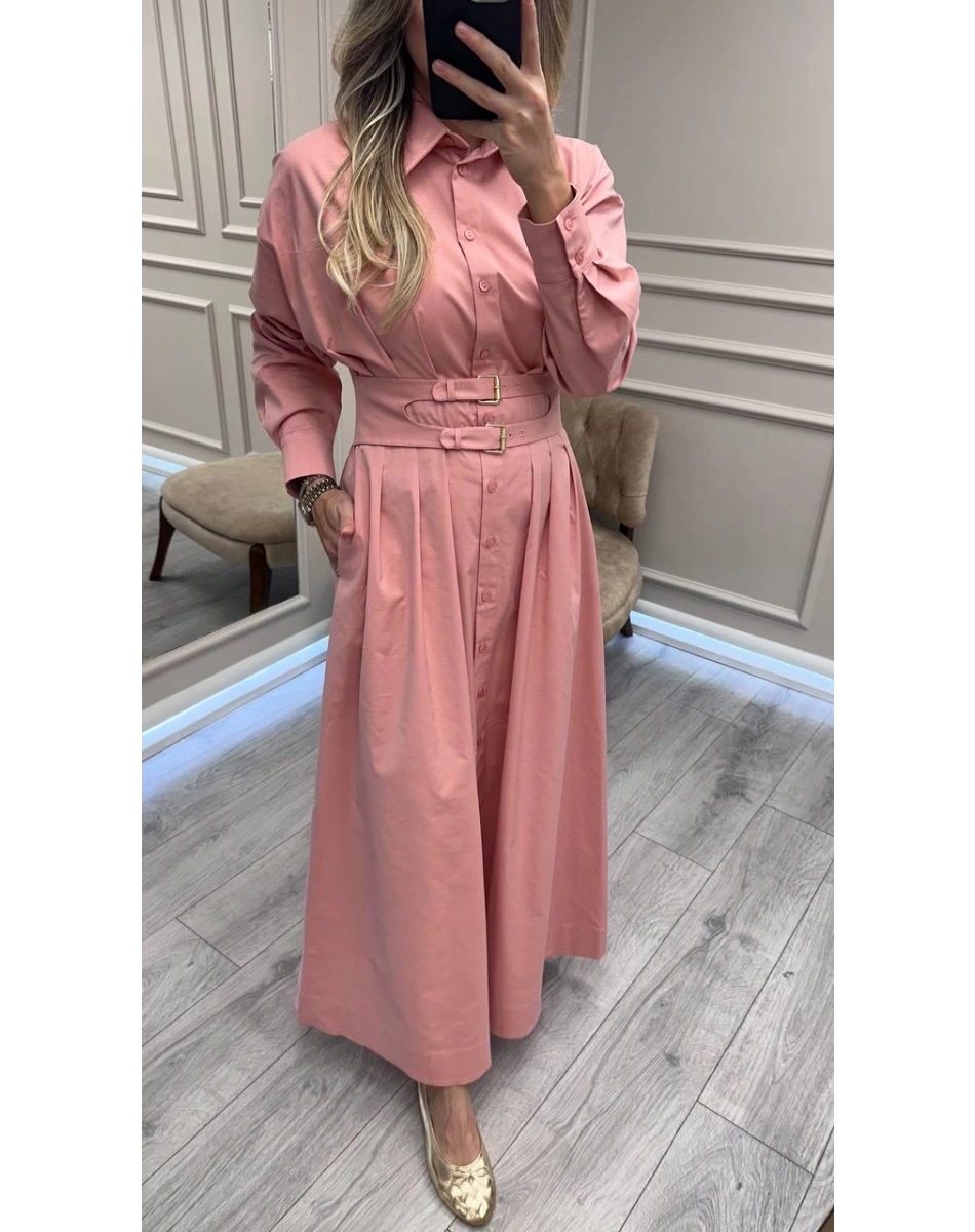 Exquise E25K05118164 Gül Kurusu Jaycee Elbise