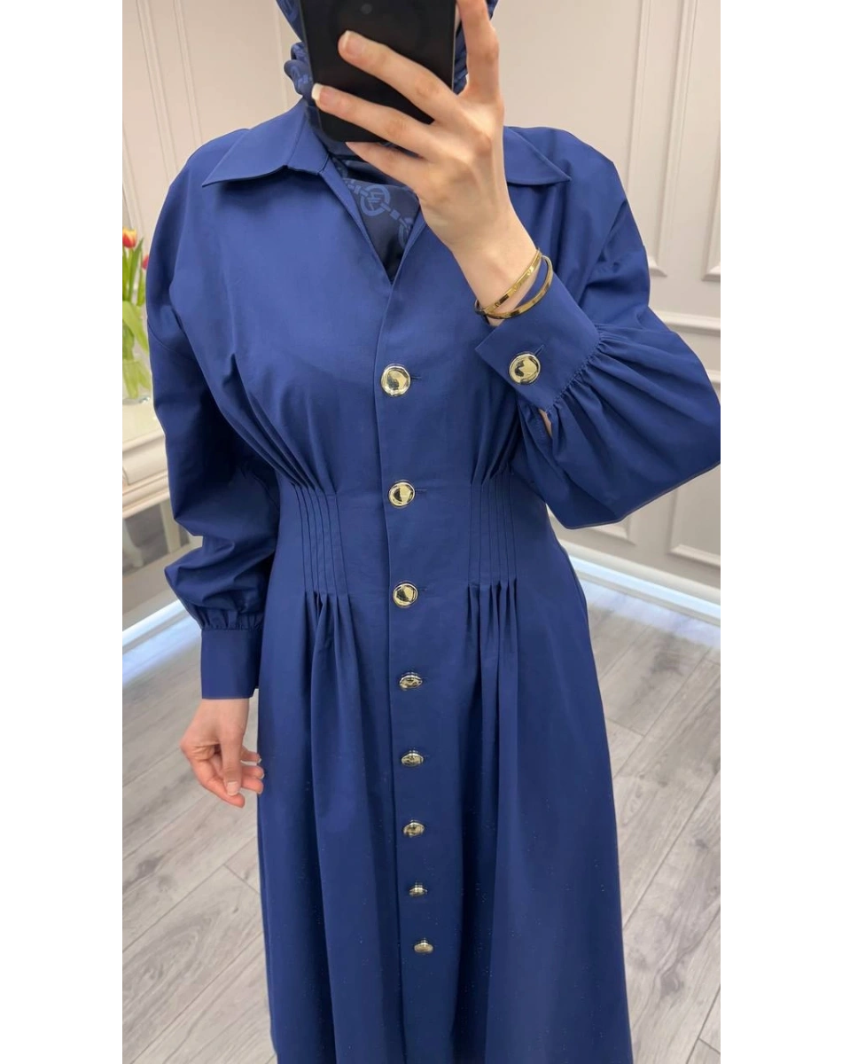 Exquise E26Y06218271 Lacivert Delray Elbise