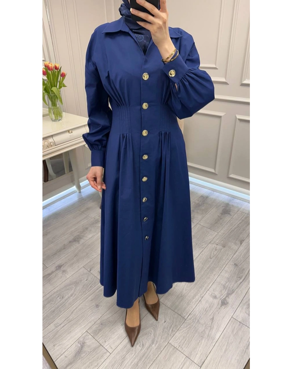 Exquise E26Y06218271 Lacivert Delray Elbise