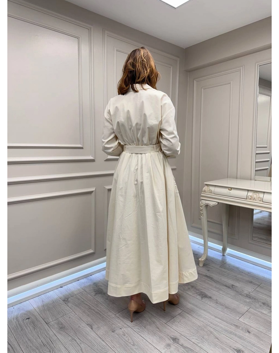 Exquise E26Y06218273 Krem Delrico Elbise