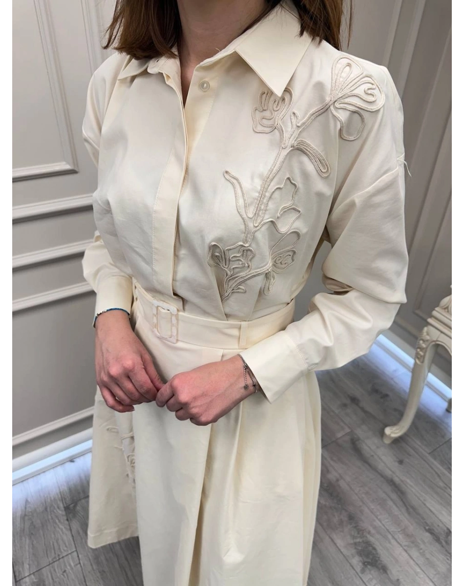 Exquise E26Y06218273 Krem Delrico Elbise