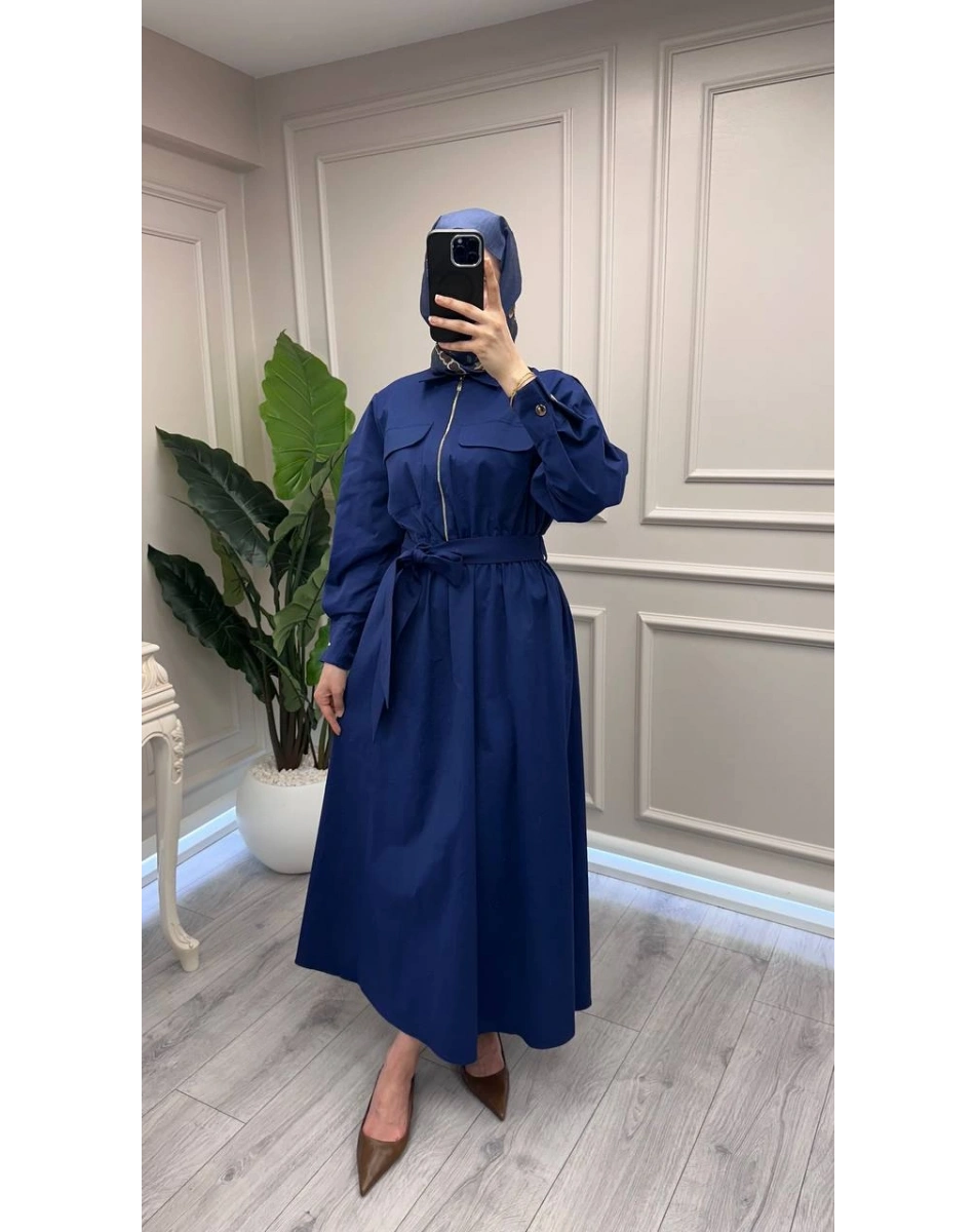 Exquise E26Y06218548 Lacivert Seleneia Elbise