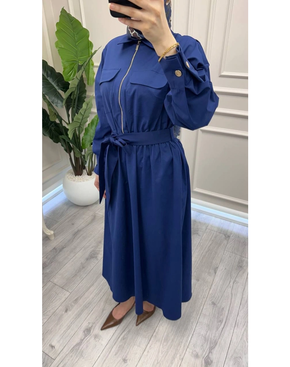 Exquise E26Y06218548 Lacivert Seleneia Elbise