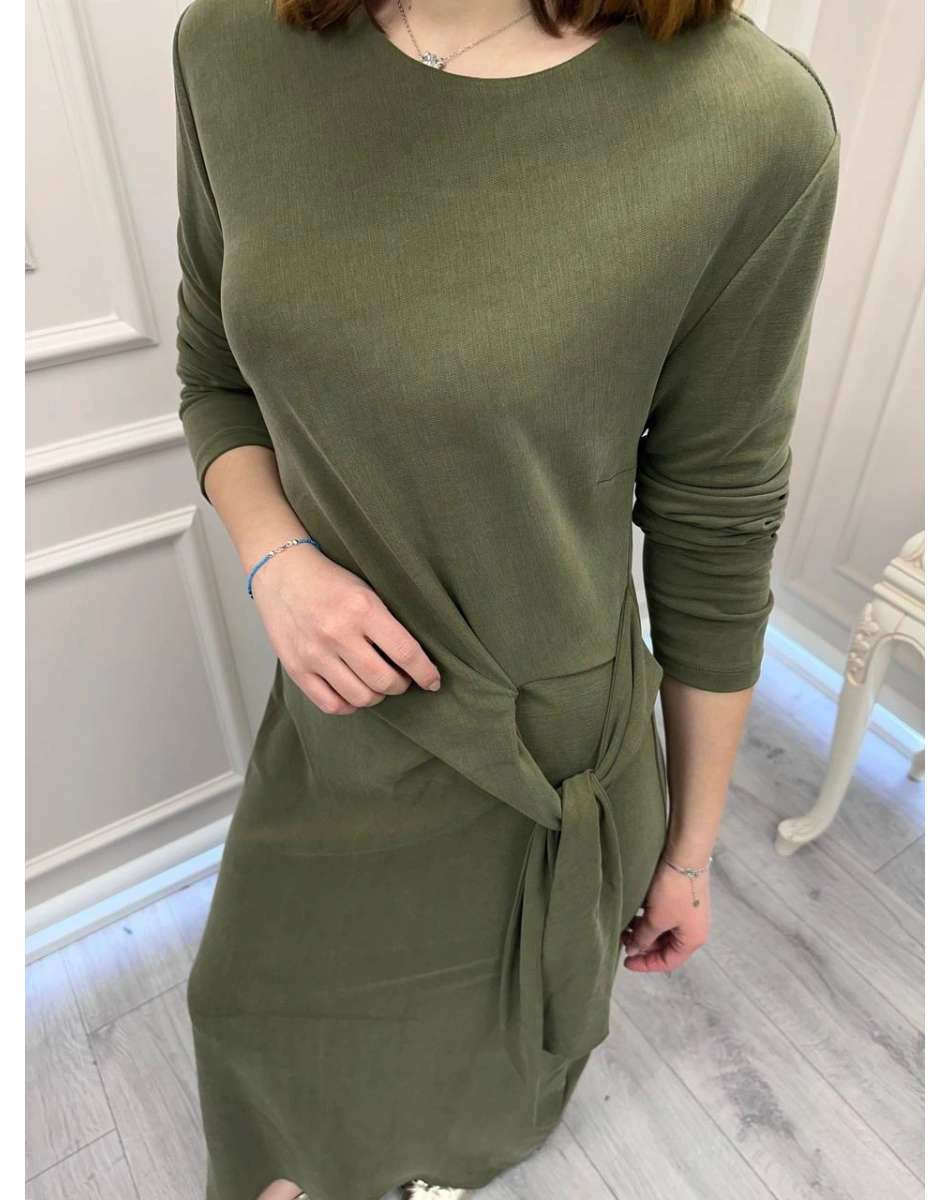 Exquise E26Y06271020 Haki Gascon Elbise