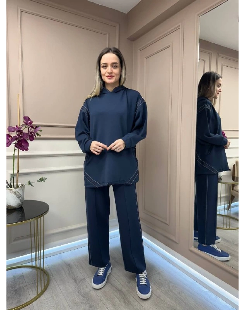 Ghisa 25YFETKM4797 Lacivert İkili Takım