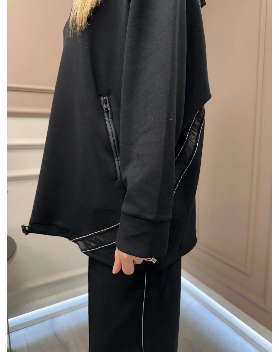 Ghisa 25YFETKM4797 Siyah İkili Takım