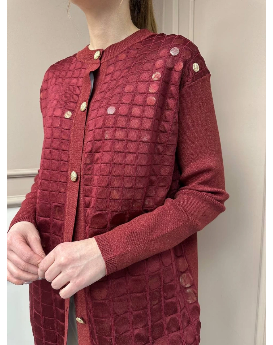 Ghisa 25YGSCKT3027 Mürdüm Ceket