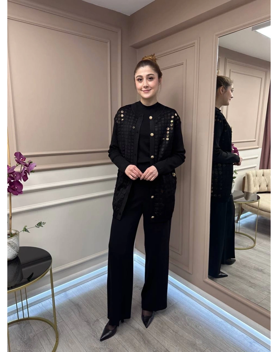 Ghisa 25YGSCKT3027 Siyah Ceket