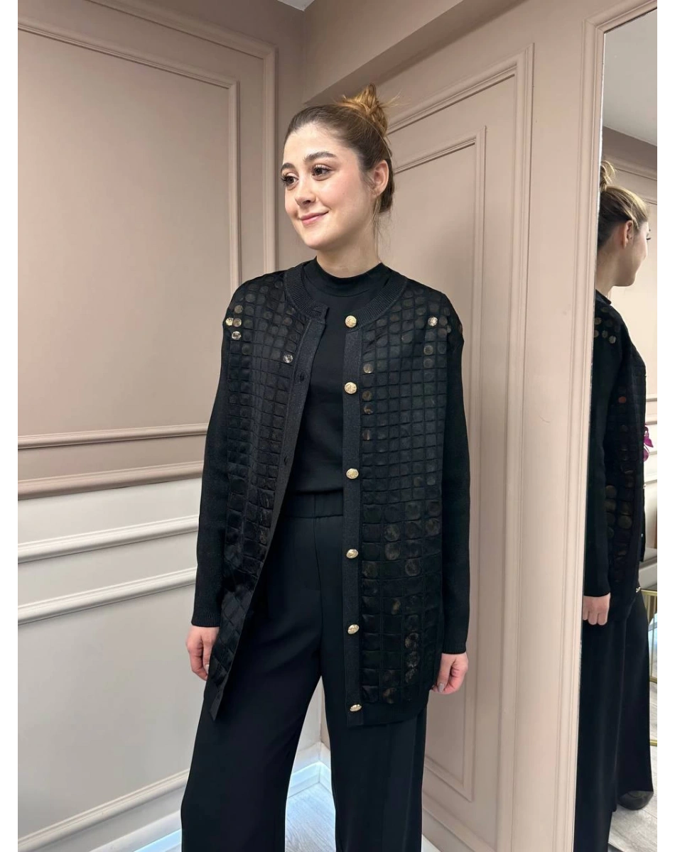 Ghisa 25YGSCKT3027 Siyah Ceket