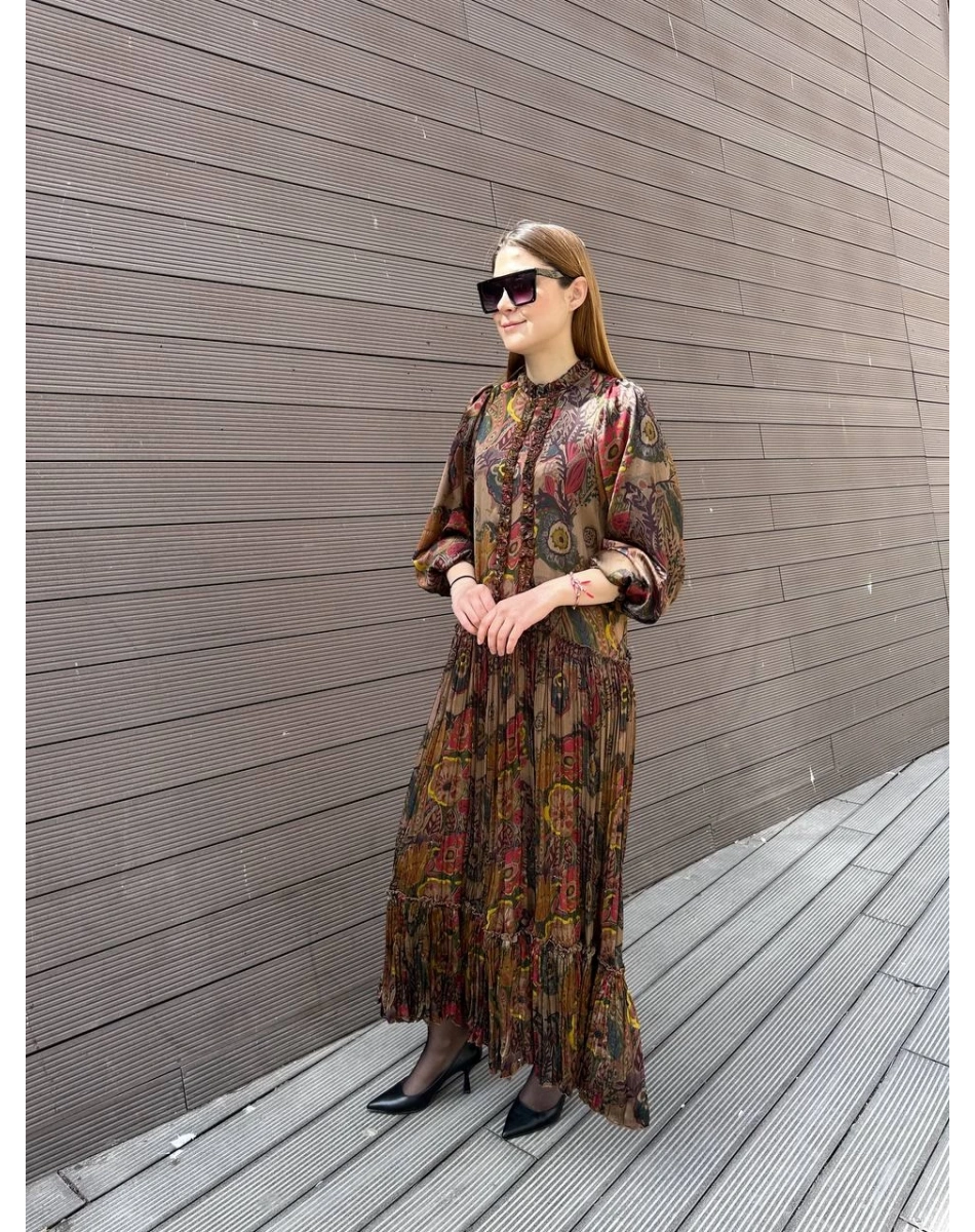 Ghisa 25YGSELB4960 Kahve Elbise