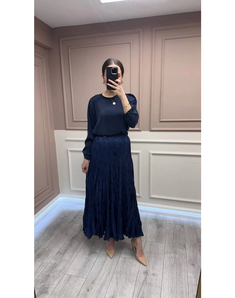 Ghisa 25YGSETK5310 Lacivert Etek