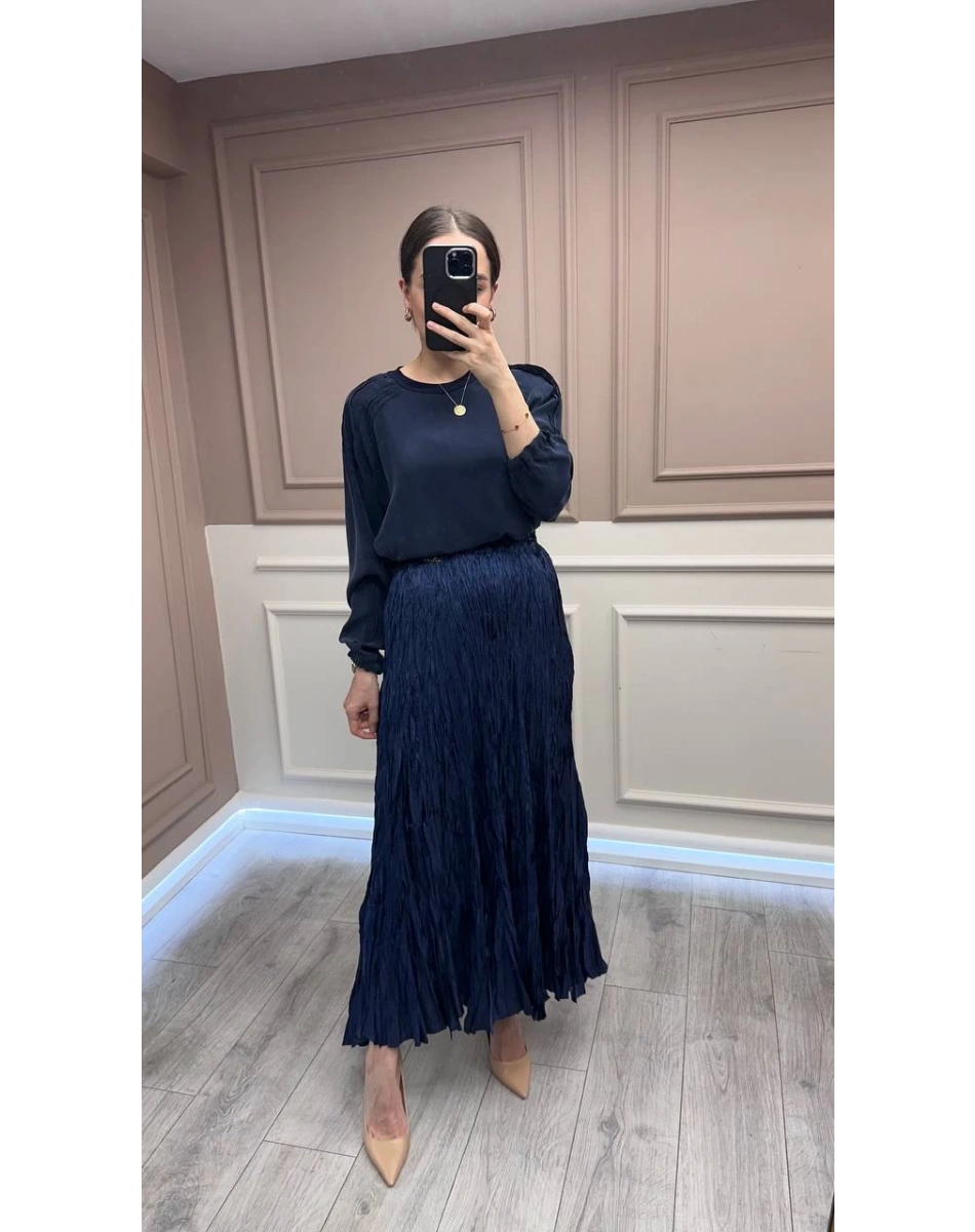 Ghisa 25YGSETK5310 Lacivert Etek