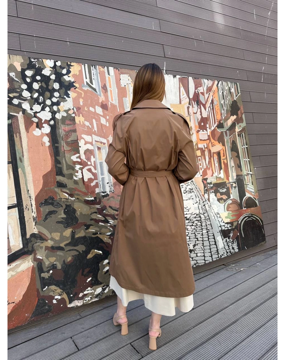 Ghisa 25YGSKAP2673 Kakao Trenç