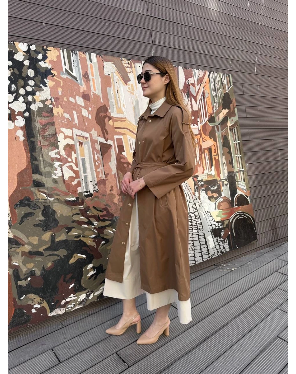 Ghisa 25YGSKAP2673 Kakao Trenç