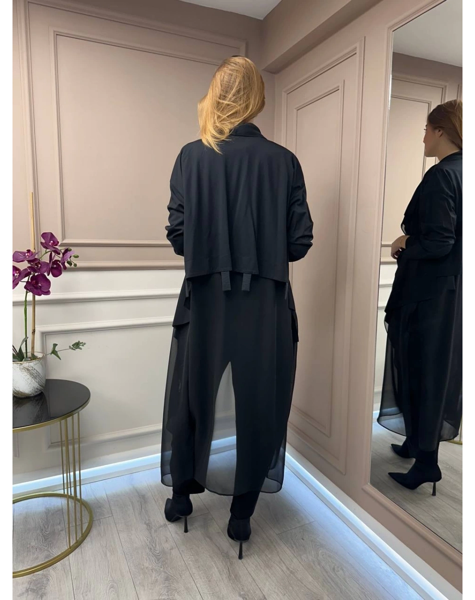 Ghisa 25YGSTKM2669 Siyah Üçlü Takım