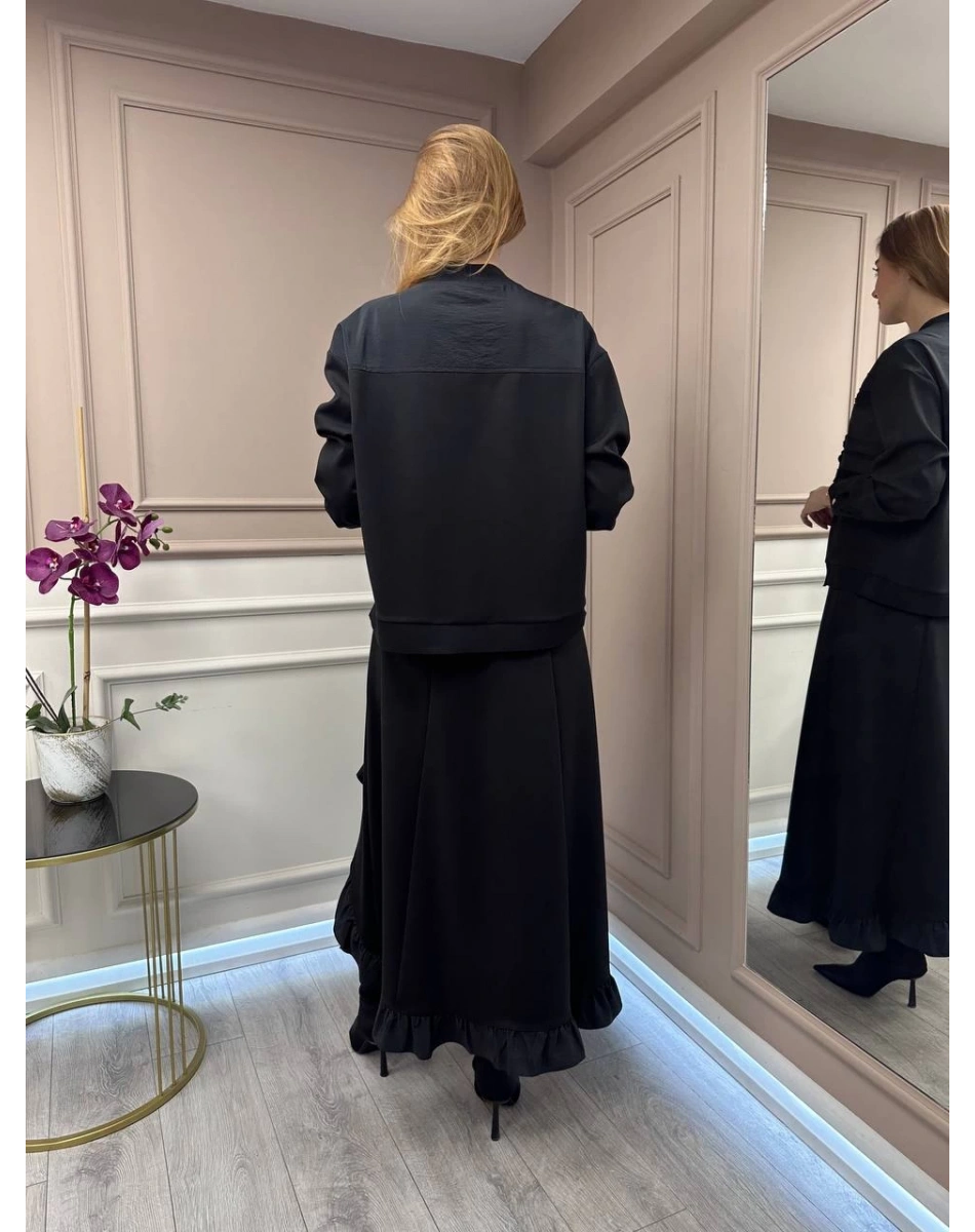 Ghisa 25YGSTKM3024 Siyah İkili Takım