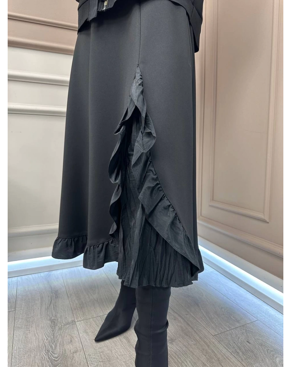 Ghisa 25YGSTKM3024 Siyah İkili Takım