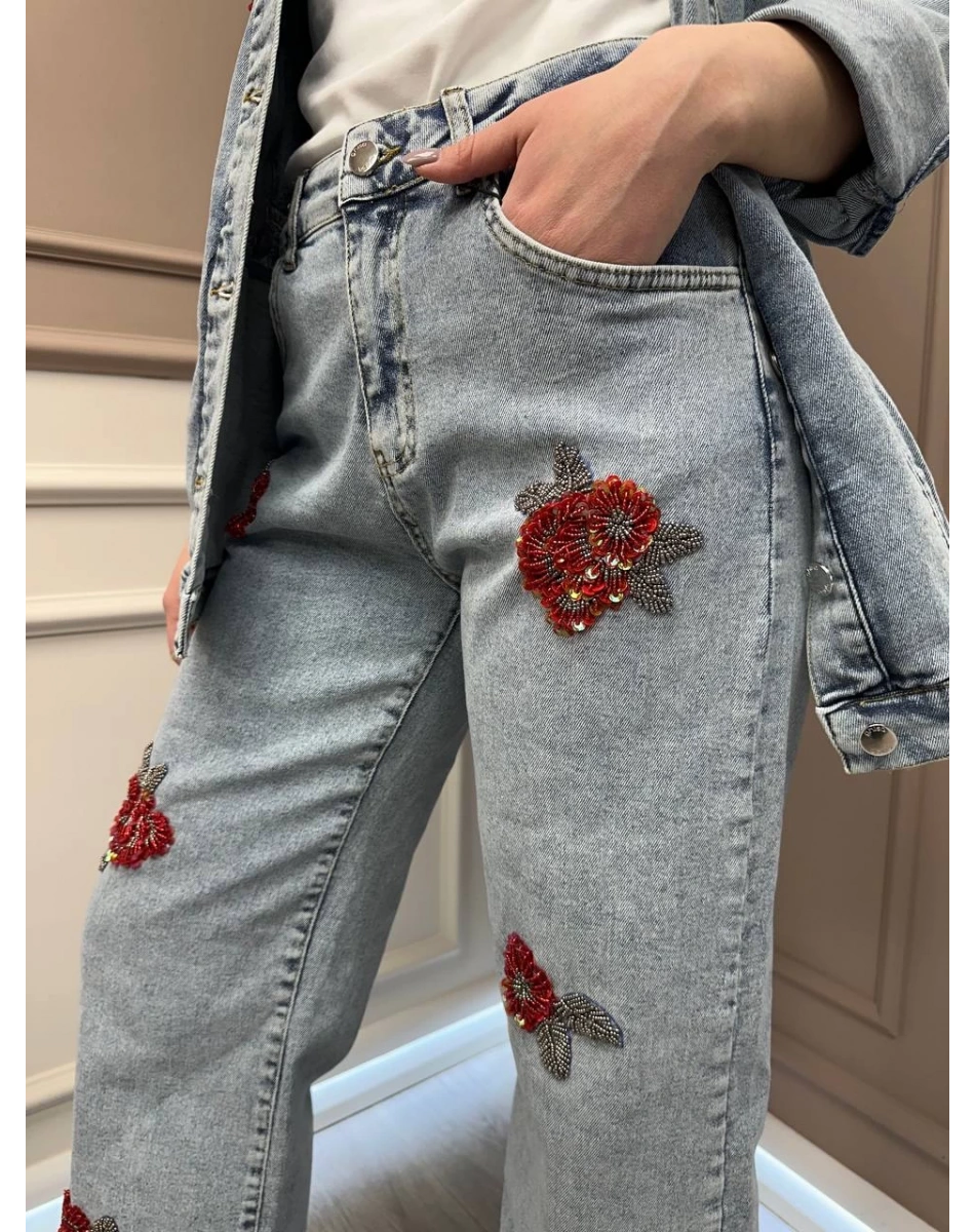 Ghisa 25YGSTKM3058 Mavi Kot Takım