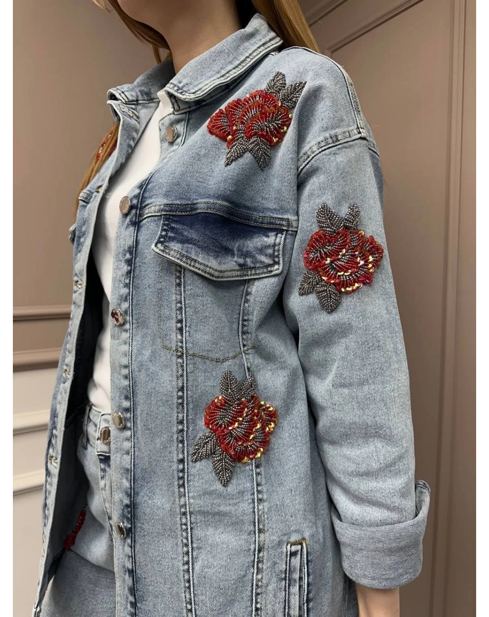 Ghisa 25YGSTKM3058 Mavi Kot Takım