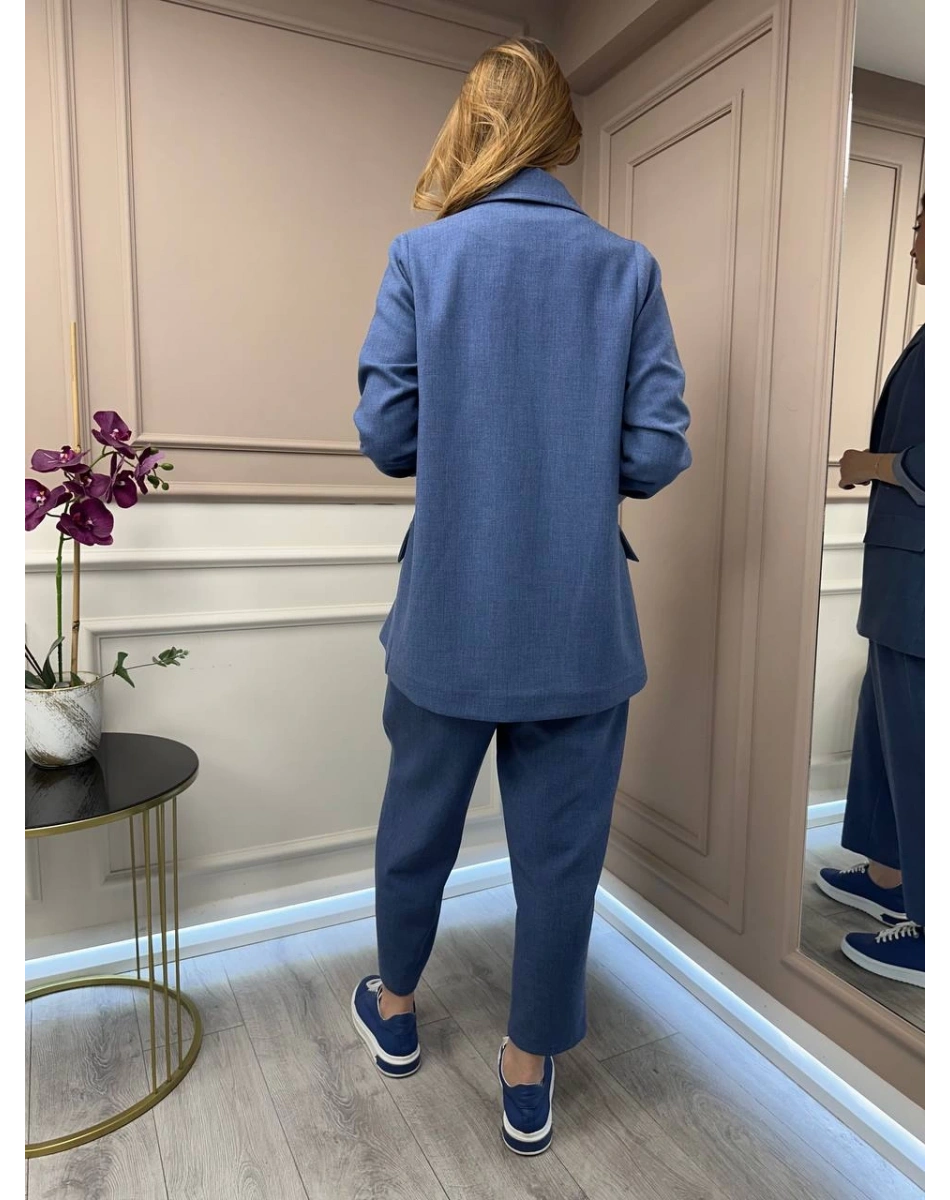 Ghisa 25YGSTKM3081 Mavi İkili Takım