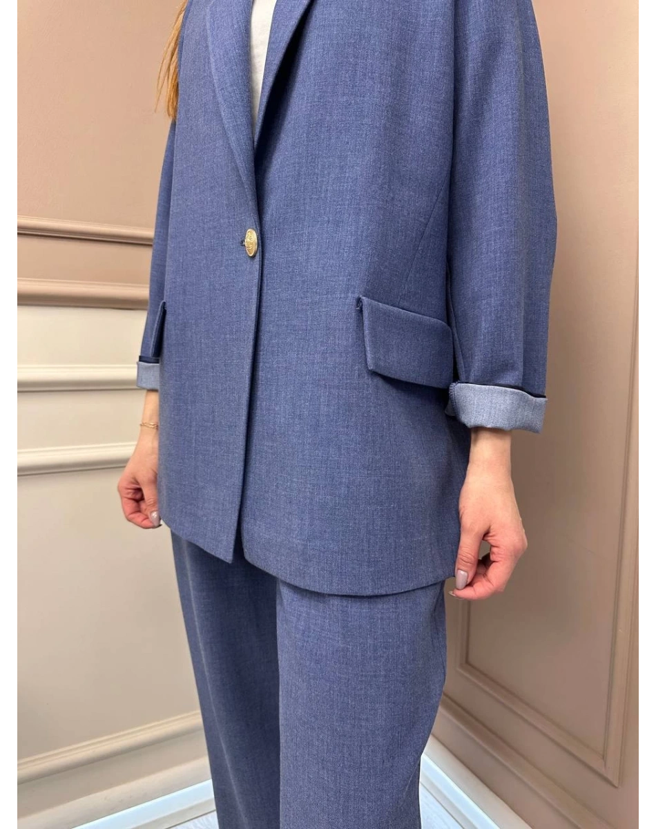 Ghisa 25YGSTKM3081 Mavi İkili Takım