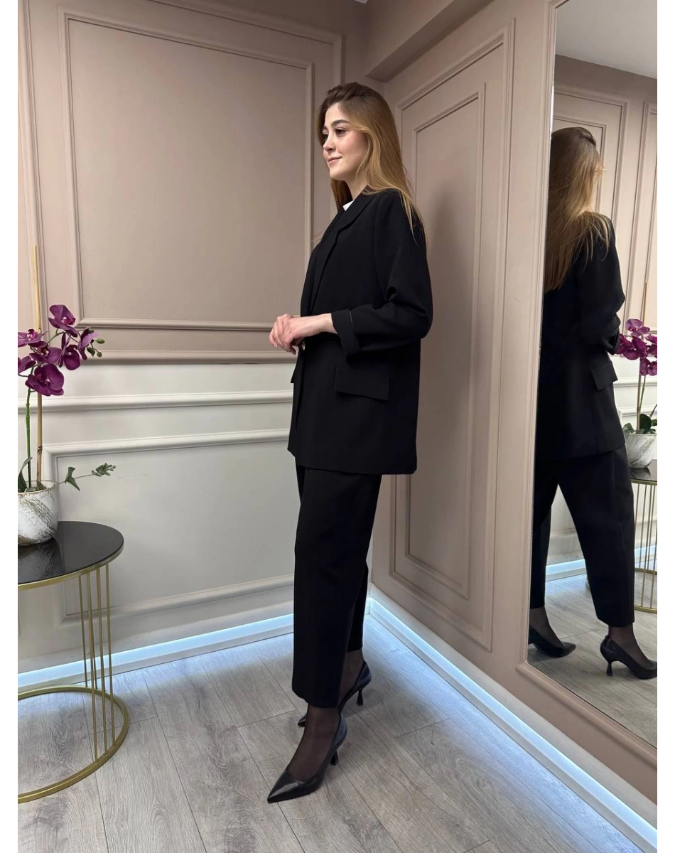 Ghisa 25YGSTKM3081 Siyah İkili Takım