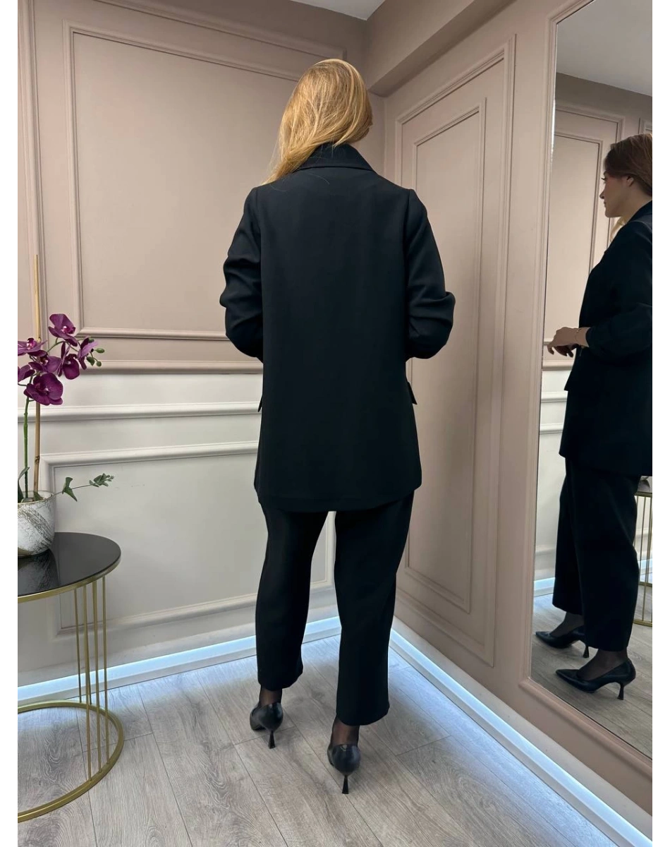 Ghisa 25YGSTKM3081 Siyah İkili Takım