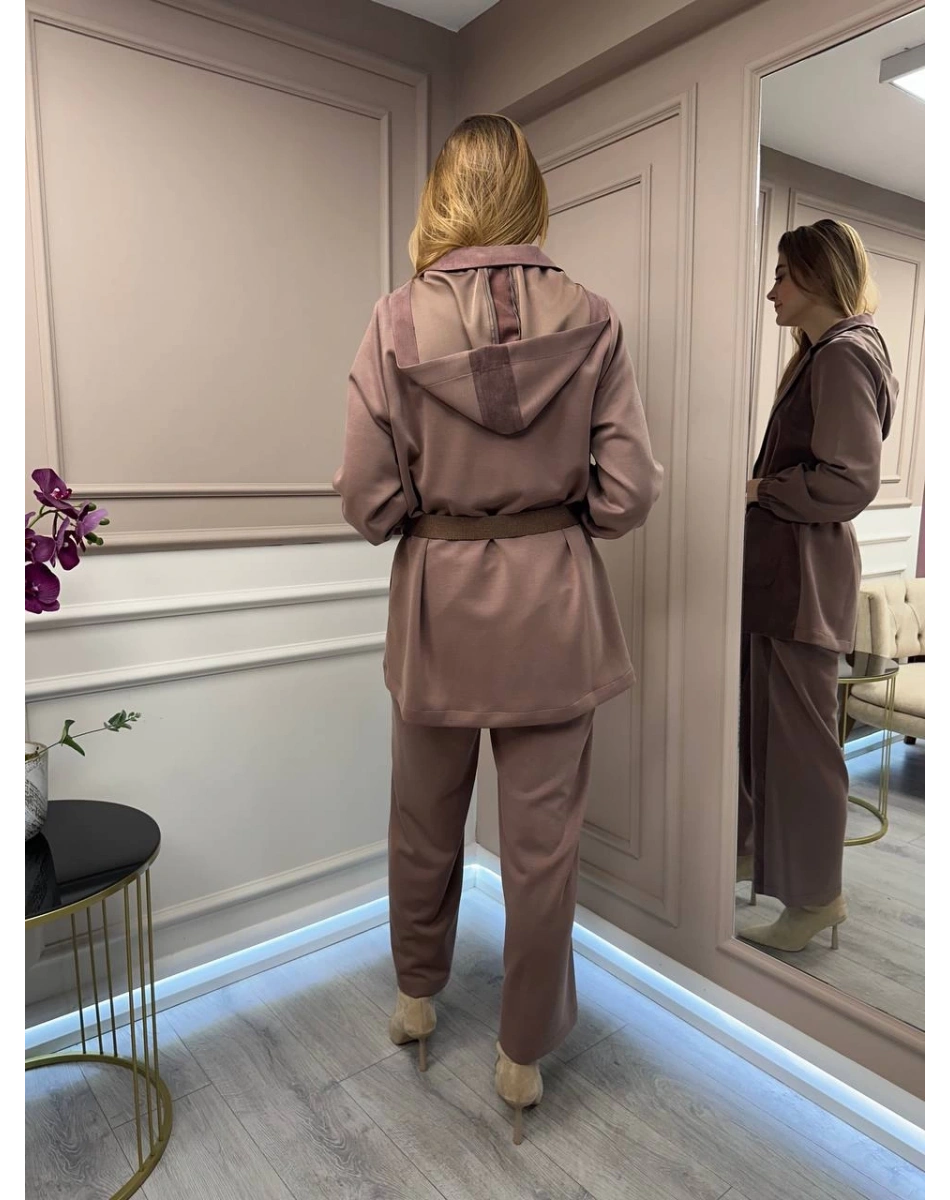 Ghisa 25YGSTKM3087 Kahve Takım