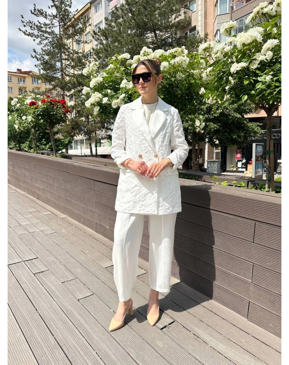 Ghisa 25YGSTKM3110 Beyaz İkili Takım