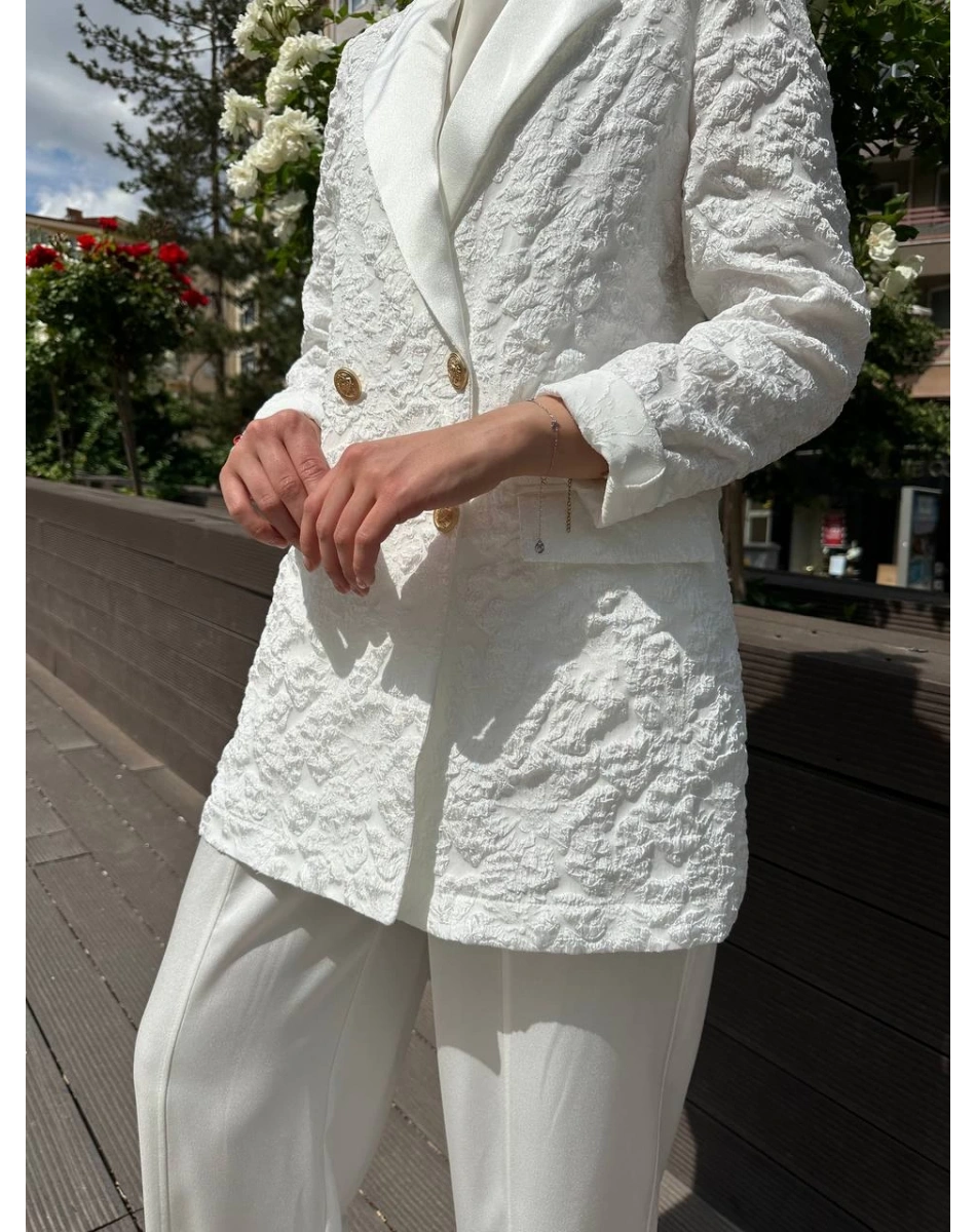 Ghisa 25YGSTKM3110 Beyaz İkili Takım