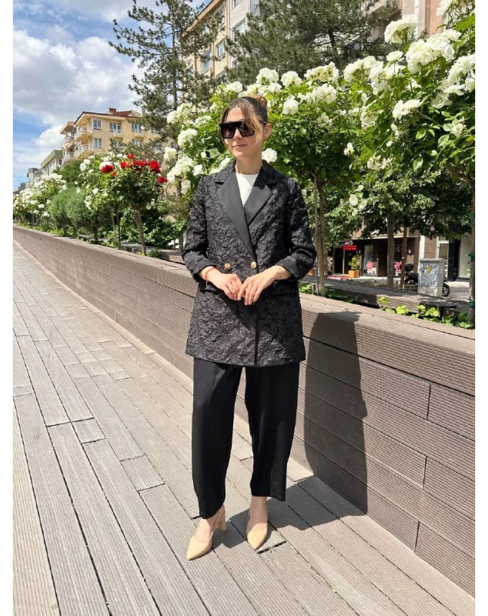 Ghisa 25YGSTKM3110 Siyah İkili Takım