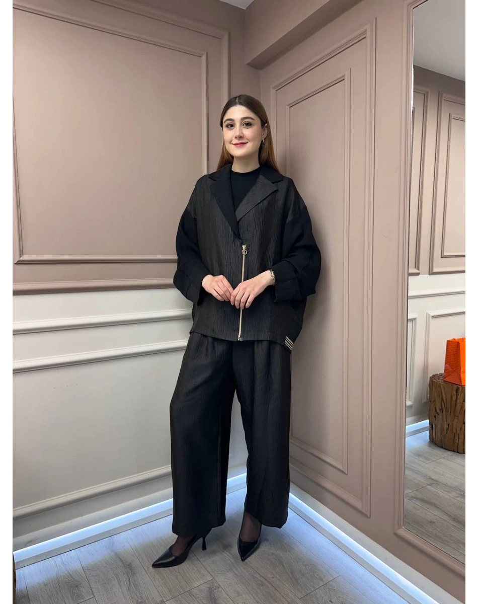 Ghisa 25YGSTKM3120 Siyah İkili Takım