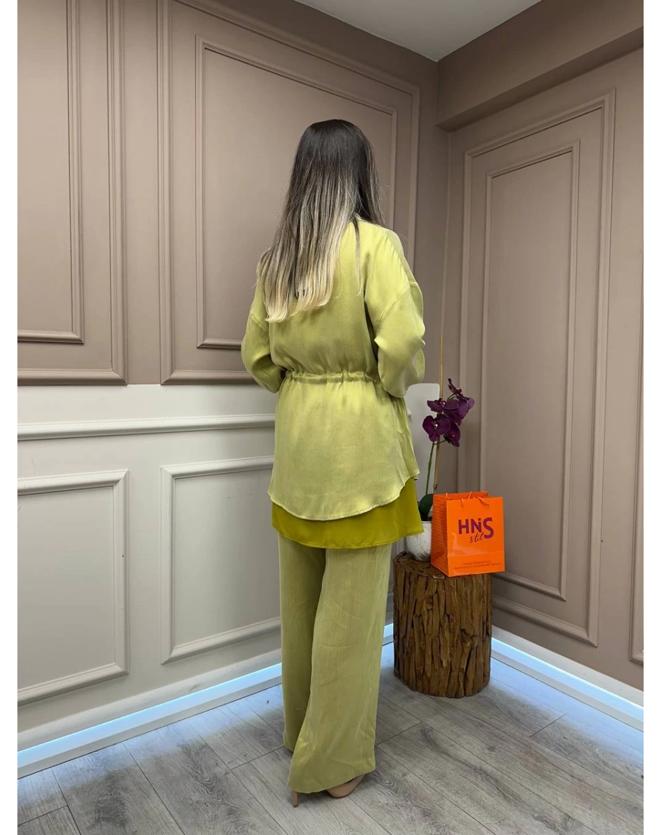 Ghisa 25YGSTKM3182 Safran Önü Bağlamalı İkili Takım