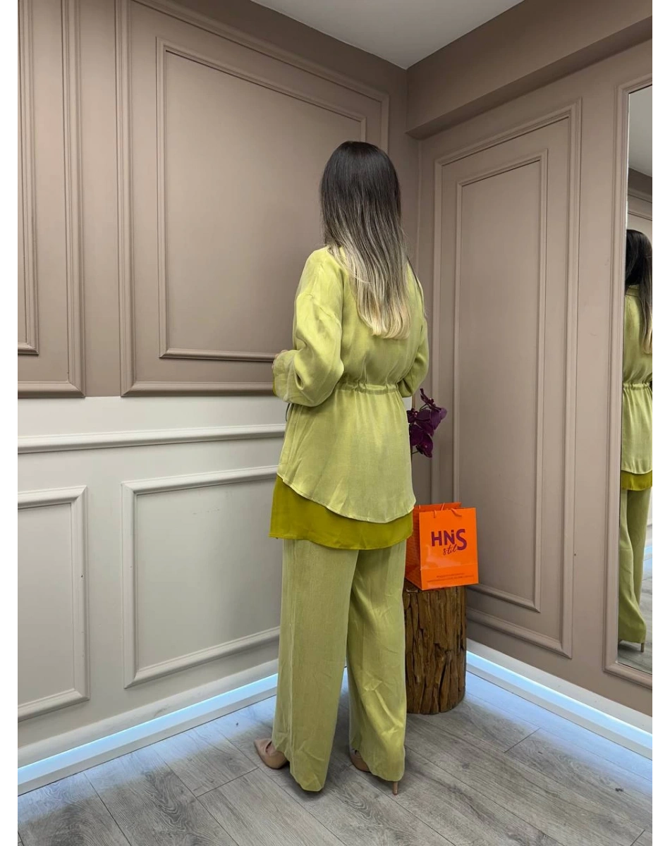 Ghisa 25YGSTKM3182 Safran Önü Bağlamalı İkili Takım