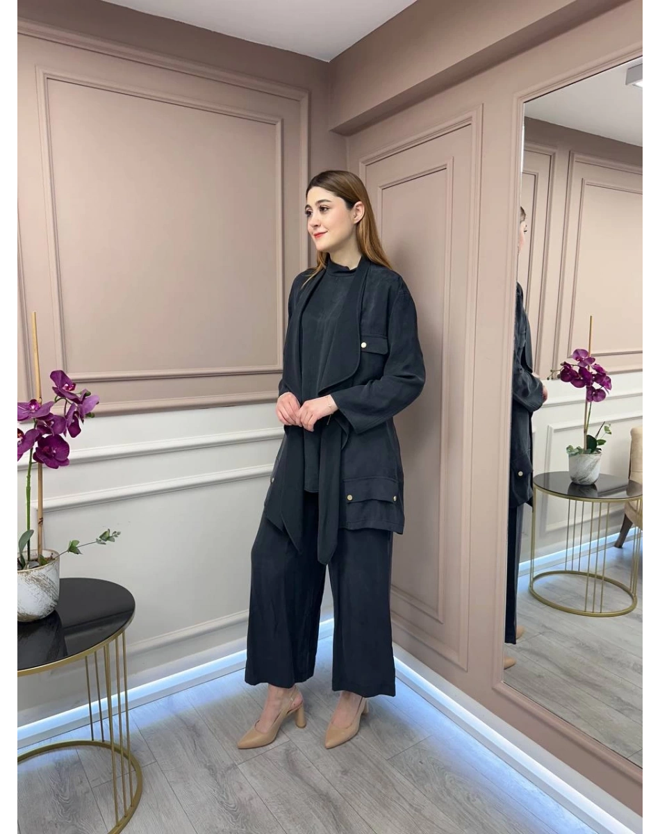 Ghisa 25YGSTKM3930 Siyah İkili Takım