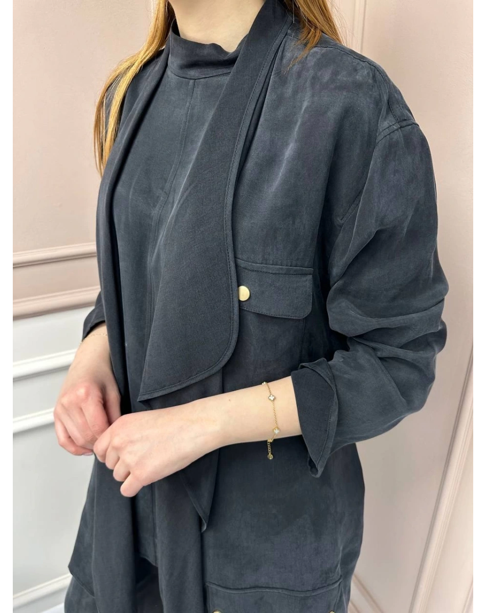 Ghisa 25YGSTKM3930 Siyah İkili Takım