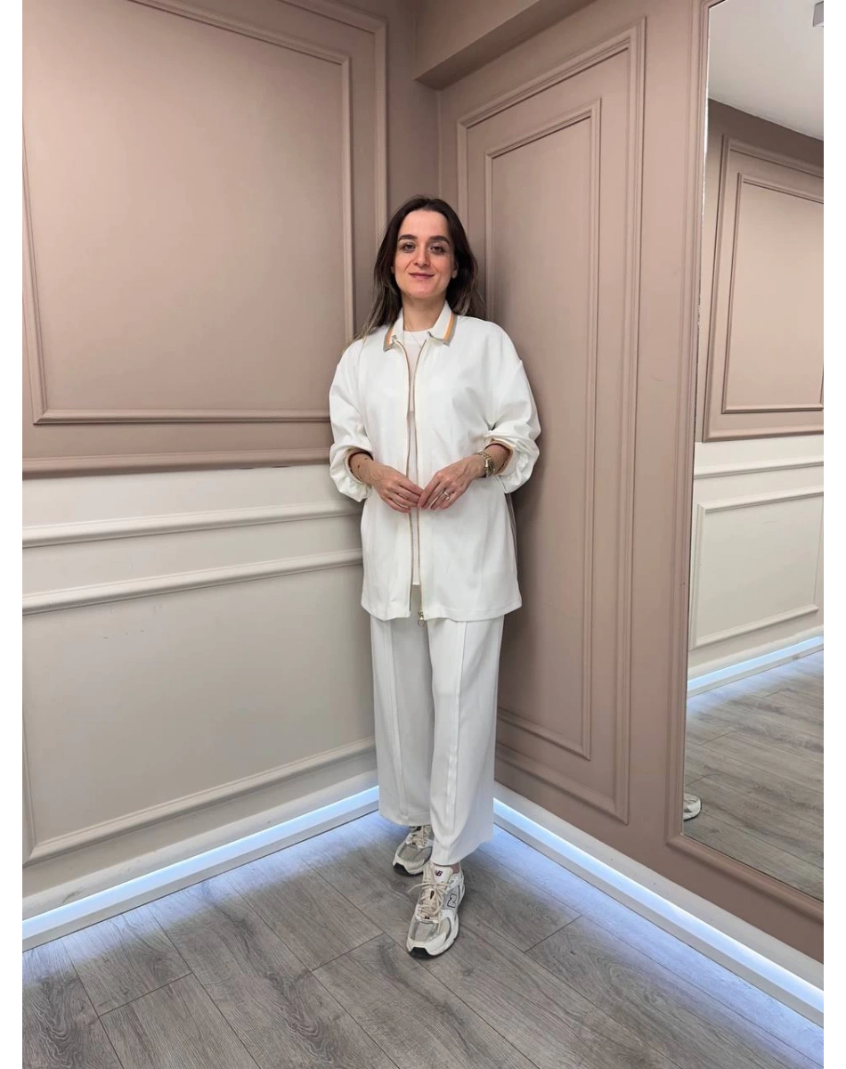 Ghisa 25YGSTKM4017 Vizon Sırt Detaylı İkili Takım